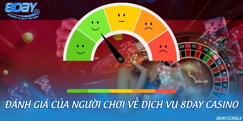 Đánh giá của người chơi về dịch vụ 8DAY
