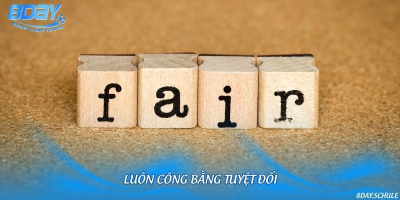 Cam kết công bằng 100% trong việc trả thưởng