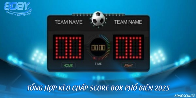 Top các loại kèo chấp score box thú vị
