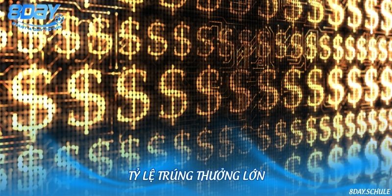 Tỷ lệ thưởng hấp dẫn phần nào khẳng định uy tín với người chơi
